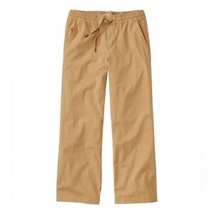 L.L. Bean Women's Stretch Ripstop Pull-On Pants, Wide-Leg Ankle